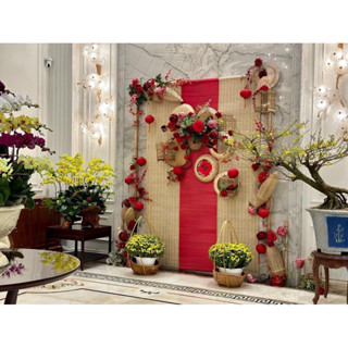 Mành tăm tre tư nhiên làm rèm che nắng cửa sổ, mành tăm tre trang trí vẽ tranh làm trần