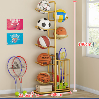 Giá đỡ trưng bày bóng rổ, bóng đá trang trí nhà cửa tiết kiệm không gian sơn tĩnh điện bền đẹp - KORA SPORT
