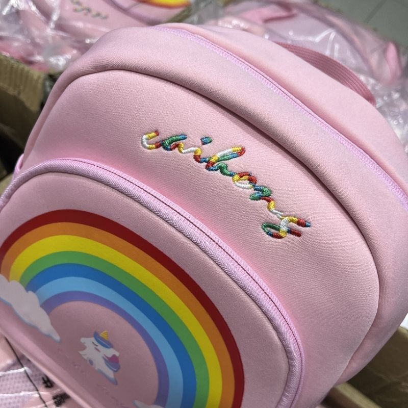 Balo bé gái Rainbow