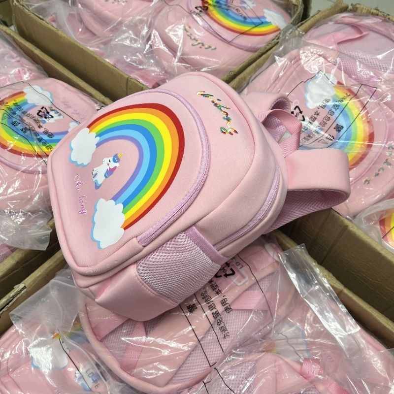 Balo bé gái Rainbow