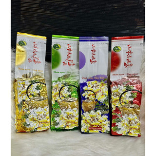 Trà thái nguyên trà sen gói 100g dùng gói quà