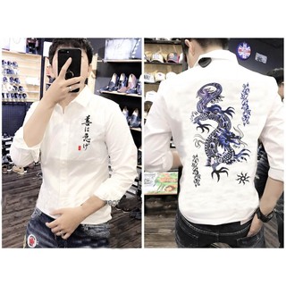 Áo Sơ Mi Nam Caro Họa Tiết Cách Điệu Cao Cấp Hàng Chuẩn Shop