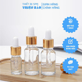 Combo 5 lọ chiết bóp Serum 10ml - Trong suốt