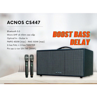 Dàn âm thanh di động acnos cs447- bảo hành 1 năm
