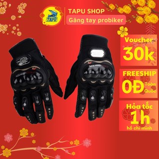 Găng tay xe máy Probiker ngón dài có gù bảo vệ