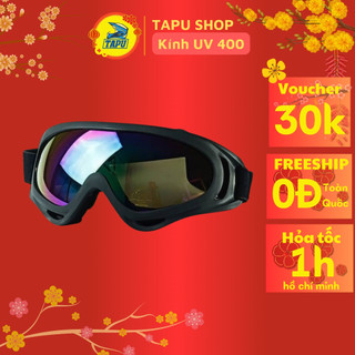 Kính Chống Bụi, Chống Tia UV400 Dành Cho Phượt Thủ