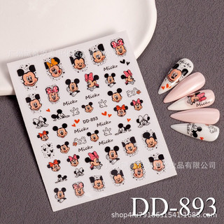 Sticker dán móng nail, miếng dán móng tay thú cưng dễ thương-đồ nail việt