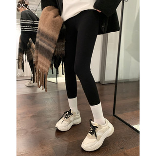 Quần legging tăm co dãn cạp trơn