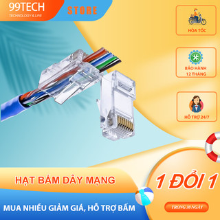 Hạt mạng, bấm đầu dây mạng RJ45