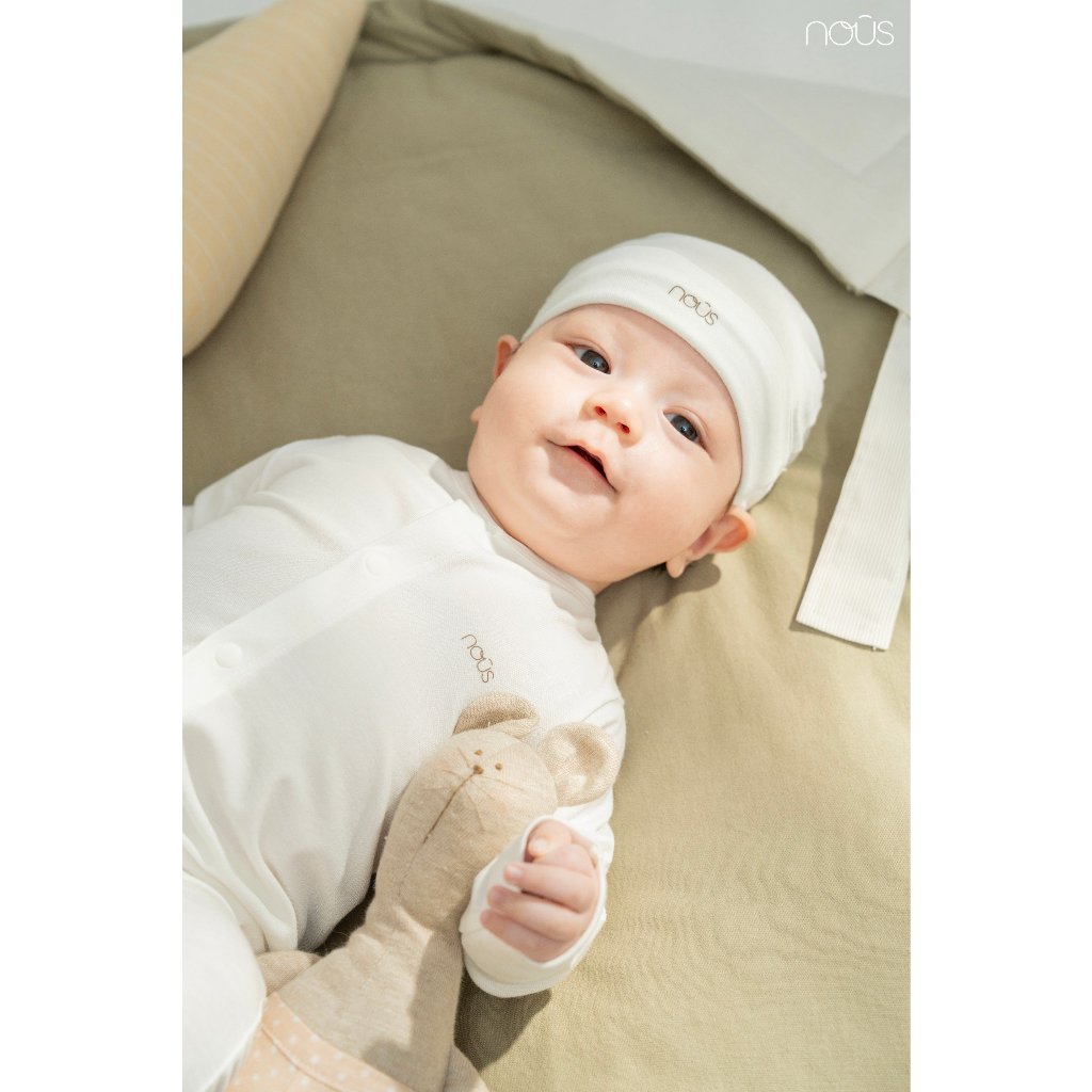 NEW Bộ Quần Áo Dài Tay Nous Vải Petit Mềm Mại An Toàn Cho Bé Từ Sơ Sinh Size Newborn Chính Hãng Nhiều Mẫu