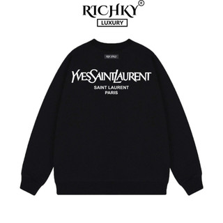 Áo Sweater Richky Premium Nỉ Yves Saint Laurent Ysl