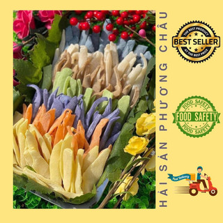 Mứt dừa dẻo miếng lớn mix vị màu tự nhiên 500g