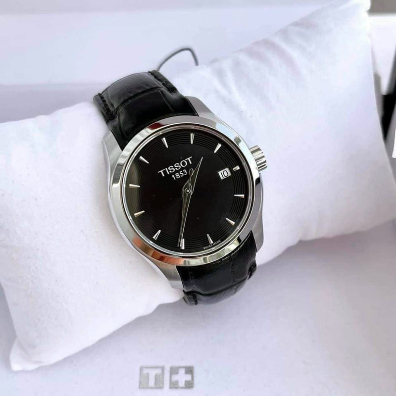 Đồng Hồ Nữ Tiss.ott Mặt Tròn Siz 32mm Dây Da Gồ Máy Quartz  Chống Nước Tốt