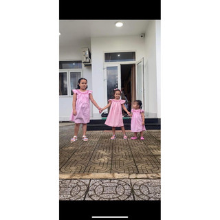 ĐẦM SMOCK HỒNG