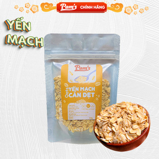 Yến mạch cán dẹt nhập khẩu úc pams túi zip 50g