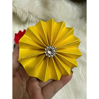 Combo 10 Quạt 9cm đính đá