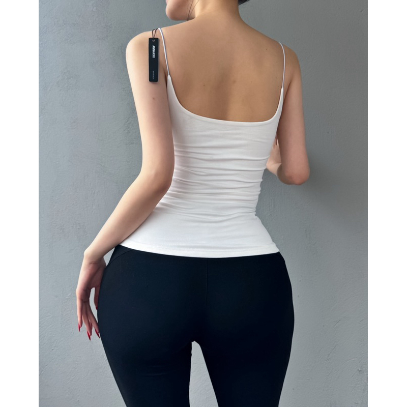 Áo hai dây bún nhọn dáng thường ANNAKIKI hai lớp - A49 | BigBuy360 - bigbuy360.vn