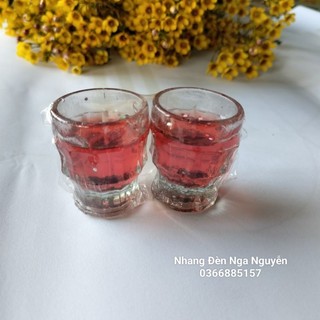 Đèn cầy ly mắt tre