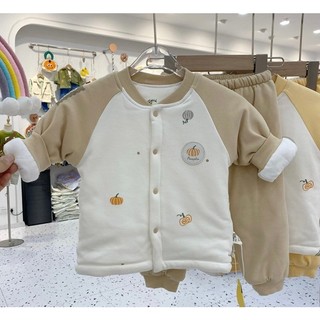 Set Quần Áo Dài Tay Trần Bông YeeHoo Cho Bé Trai Bé Gái Từ 3-15 kg