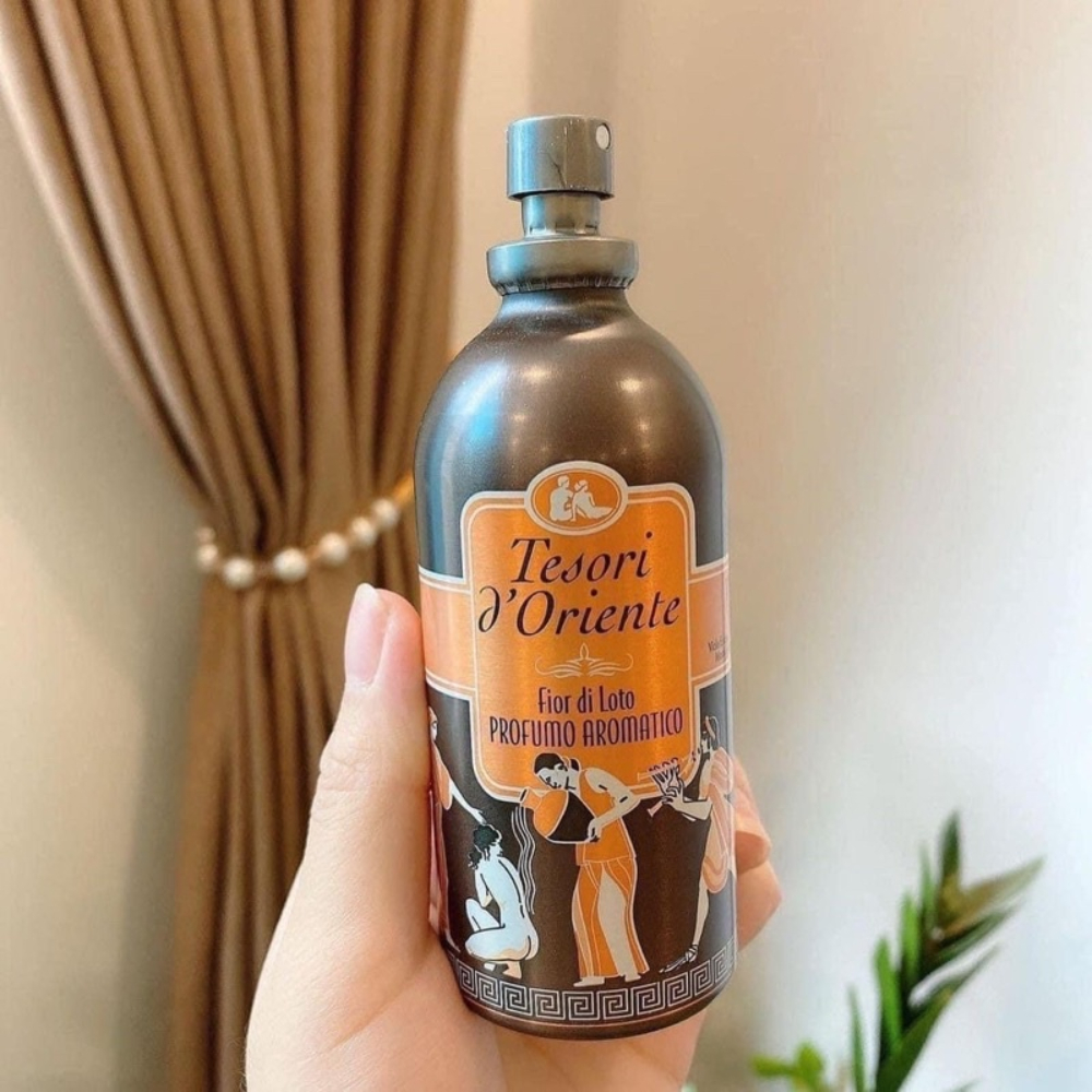 Xịt thơm Terosi hương hoa sen, xịt thơm xích terosi hương thơm quyến rũ 100ml