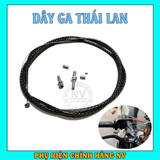 Dây ga thái lan thay thế dây ga zin gắn chung cùm tăng tốc Domino nhiều màu có sẵn phụ kiện gắn