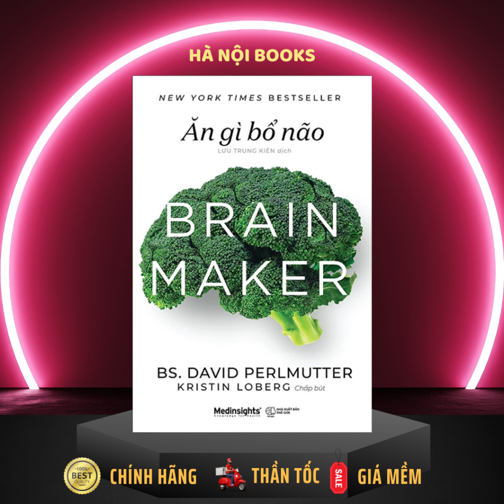 Sách - Ăn Gì Bổ Não (Brain Maker) [AlphaBooks]
