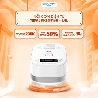 Nồi cơm cao tần Tefal 1.5 lít RK808168 - Công suất 1200W - 16 chương trình nấu
