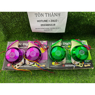 Kèn ngân còi ngân samji 3 tiếng 6 tiếng 12v 24v âm thanh vang siêu hay bh 12tháng