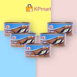 COMBO 5 Cá ngừ ngâm dầu Hạ Long Canfoco 175gr/105
