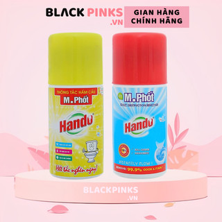 Dung dịch thông tắc hầm cầu Hando M.Phốt chai 600ml / xuất khẩu chai 600ml