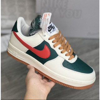 Giày _Nike Air Force 1 Gucci, Giày Sneaker AF1 Xanh Đỏ Nam Nữ Thể Thao Cổ Thấp Cao Cấp Full Box Bill