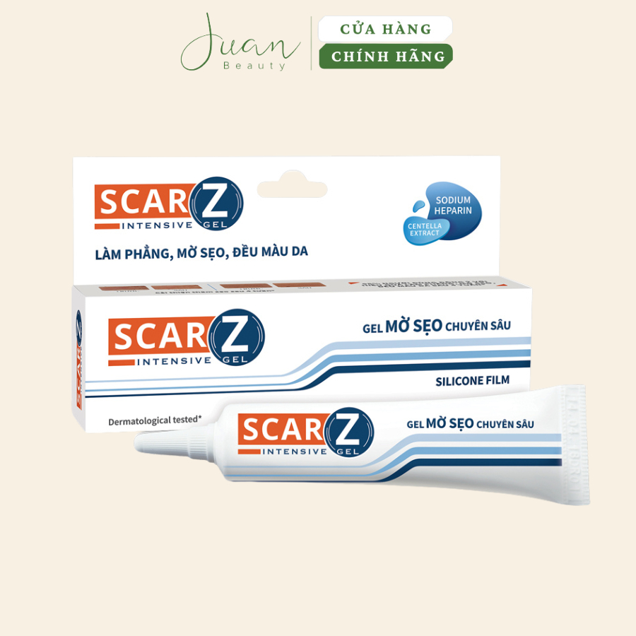 Gel mờ sẹo, mờ thâm Scarz Intensive Gel 9g