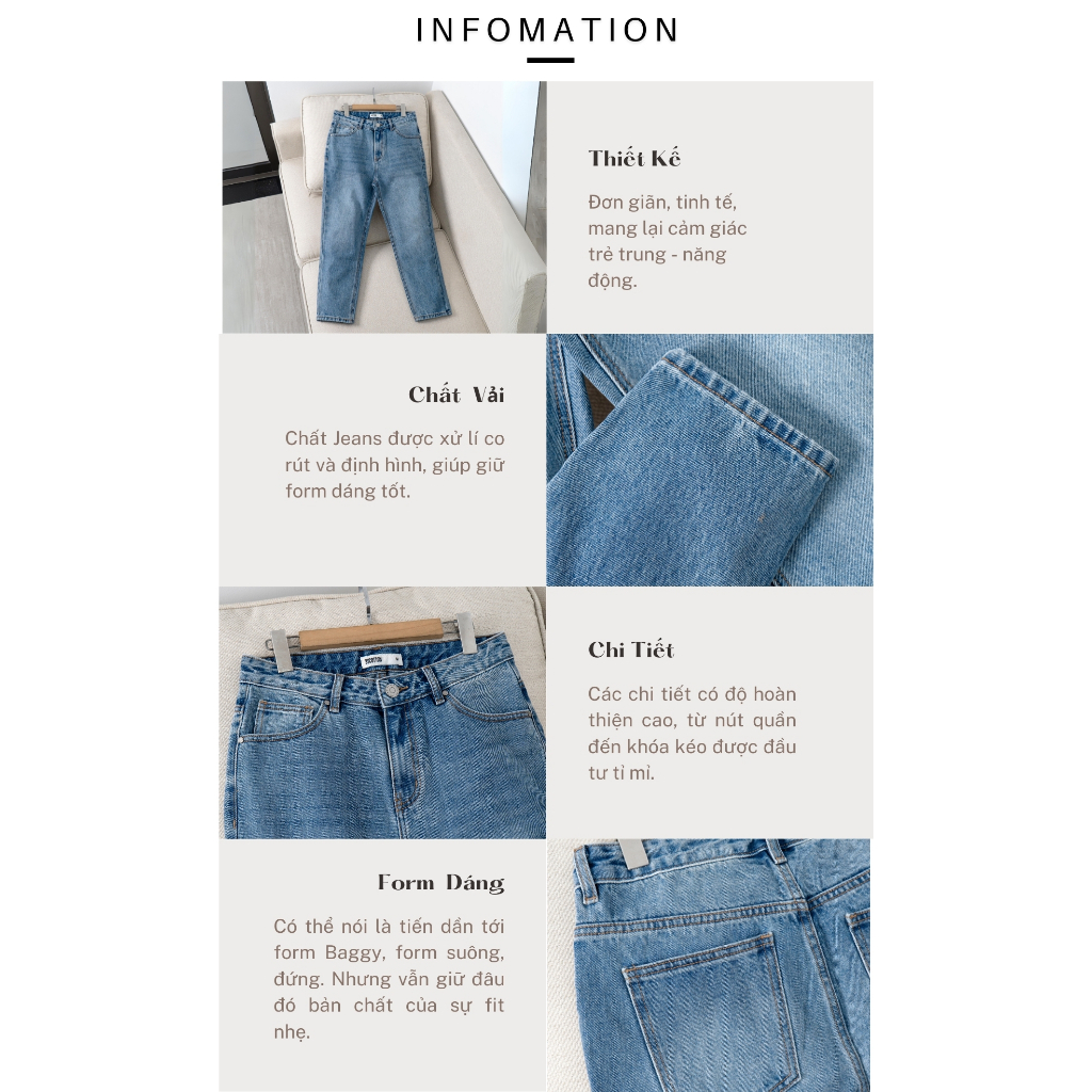 Quần Jeans Dài Nam Cao Cấp Regular Xanh Đậm BY COTTON NEW