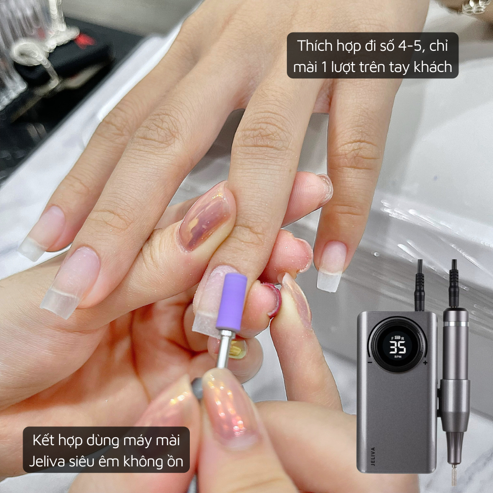 Lõi nhám mini CENA gắn vỏ mài nhám nail NGHI THẢO