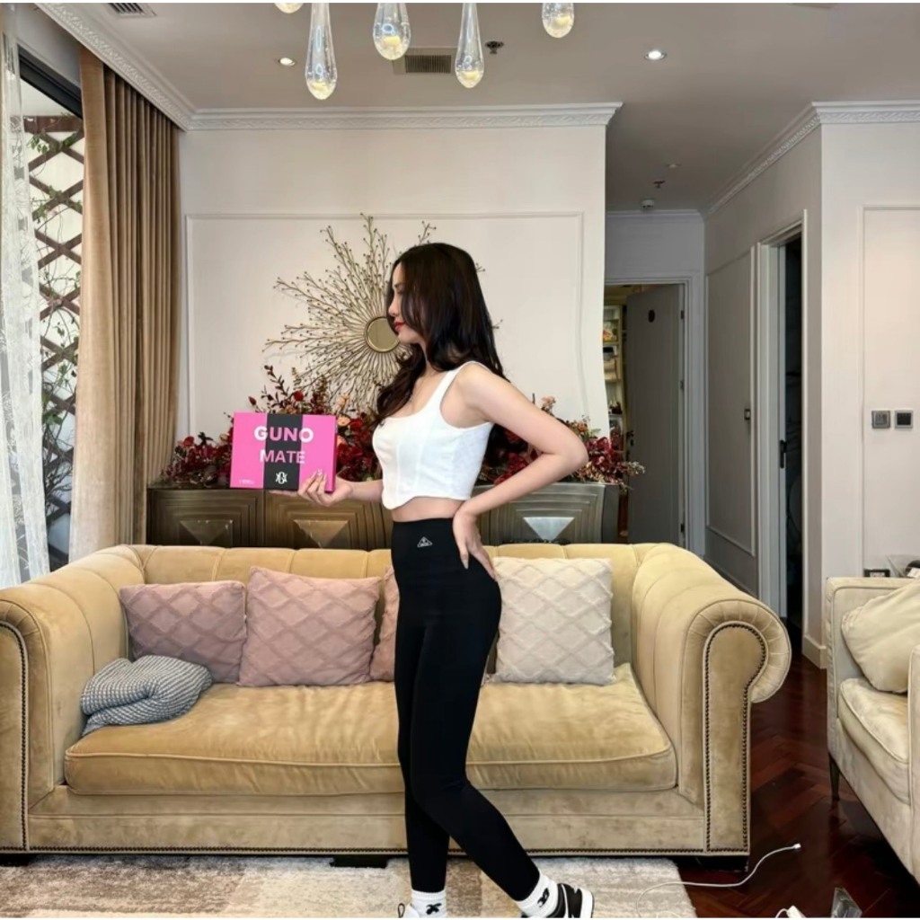 Quần legging nữ cạp cao GUNO MATE 23DQNU10 nâng mông đóng hộp siêu xịn hàng thethao.vnxk