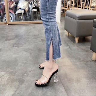 Giày cao gót 9p  freeship  giày cao gót 9p gót đô la sang chảnh (guốc đô la)  có clip thật NHƯ Ý