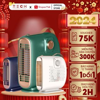 Máy Sưởi Mini Để Bàn, Máy Sưởi Phòng Mùa Đông Công Suất 500W Làm Ấm Nhanh, Tỏa Nhiệt Đều, Tiết Kiệm Điện GODWELL