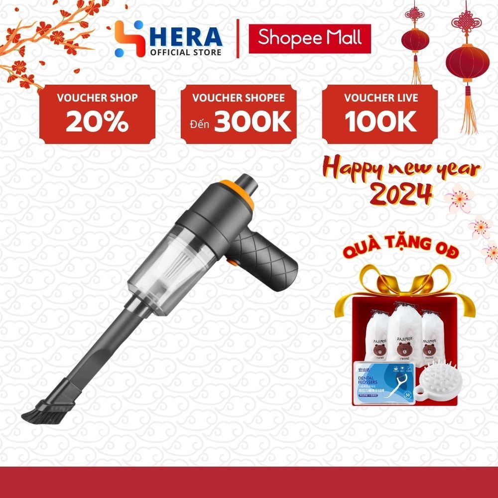 Máy Hút Bụi Mini Cầm Tay GODWELL Không Dây Lực Hút 6000MPA Nhỏ Gọn, Pin Sạc Tiện Lợi, Công Suất 60w Siêu Mạnh