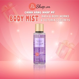 Body mist Love Spell xịt thơm toàn thân