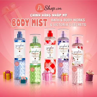 Body mist Gingham (Love, Fresh, Vibrant, Gorgeous, Gold) 10ml, 36ml