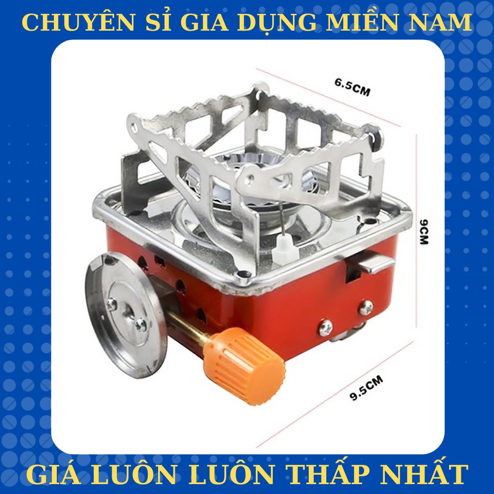 BẾP GAS MINI DU LỊCH SIÊU NHỎ GỌN XẾP GỌN ĐƯỢC