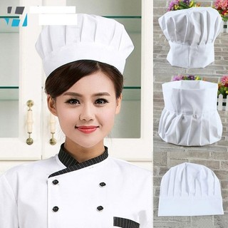 Nón đầu bếp đẹp free size - vải Kaki Hàn Quốc