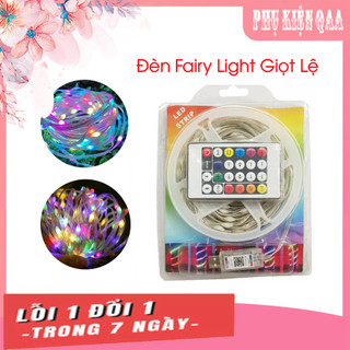 Dây đèn Led, đèn fairy light, đèn giọt lệ 10M - Đèn tiktok nháy theo nhạc chống nước điều khiển bằng Remote và App