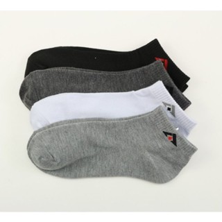  Tất chân cổ ngắn cho nam nữ GRAYhome chất cotton mềm co giãn phù hợp với 4 mùa 