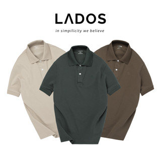 Áo Thun Polo Nam Ngắn Tay Dòng Cao Cấp LADOS-9156 Vải Cá Sấu Interlock Form Regular Fit Sang Trọng, Lịch Lãm