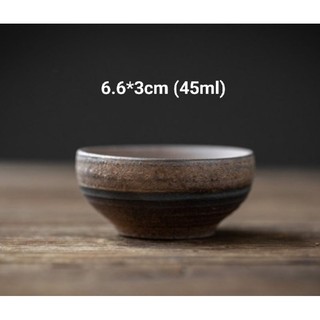 CHÉN TRÀ GỐM BIZEN PHONG CÁCH NHẬT BẢN