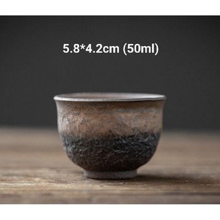 CHÉN TRÀ GỐM BIZEN PHONG CÁCH NHẬT BẢN