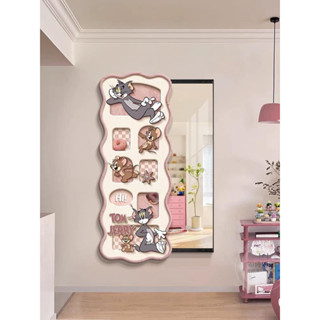  Gương Trượt Nhập Khẩu Hoạt Hình Cute Gương Decor Phòng Cực Đẹp Gương Cu Shin Gương Mickey Gương Tom&Jerry 