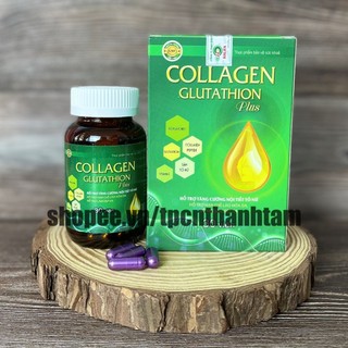 (XANH) Viên uống tăng cường sinh lý nữ COLLGAGEN GLUTATHION PLUS bổ sung nội tiết tô, giảm khô hạn, đẹp da  – Hộp 30v