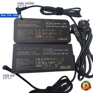 Sạc laptop asus 19.5v-9.23a 180w chân thường 5.5x2.5mm và chân kim 6.0x3.7m asus fx502 fx503 gl502 gl753 gl552